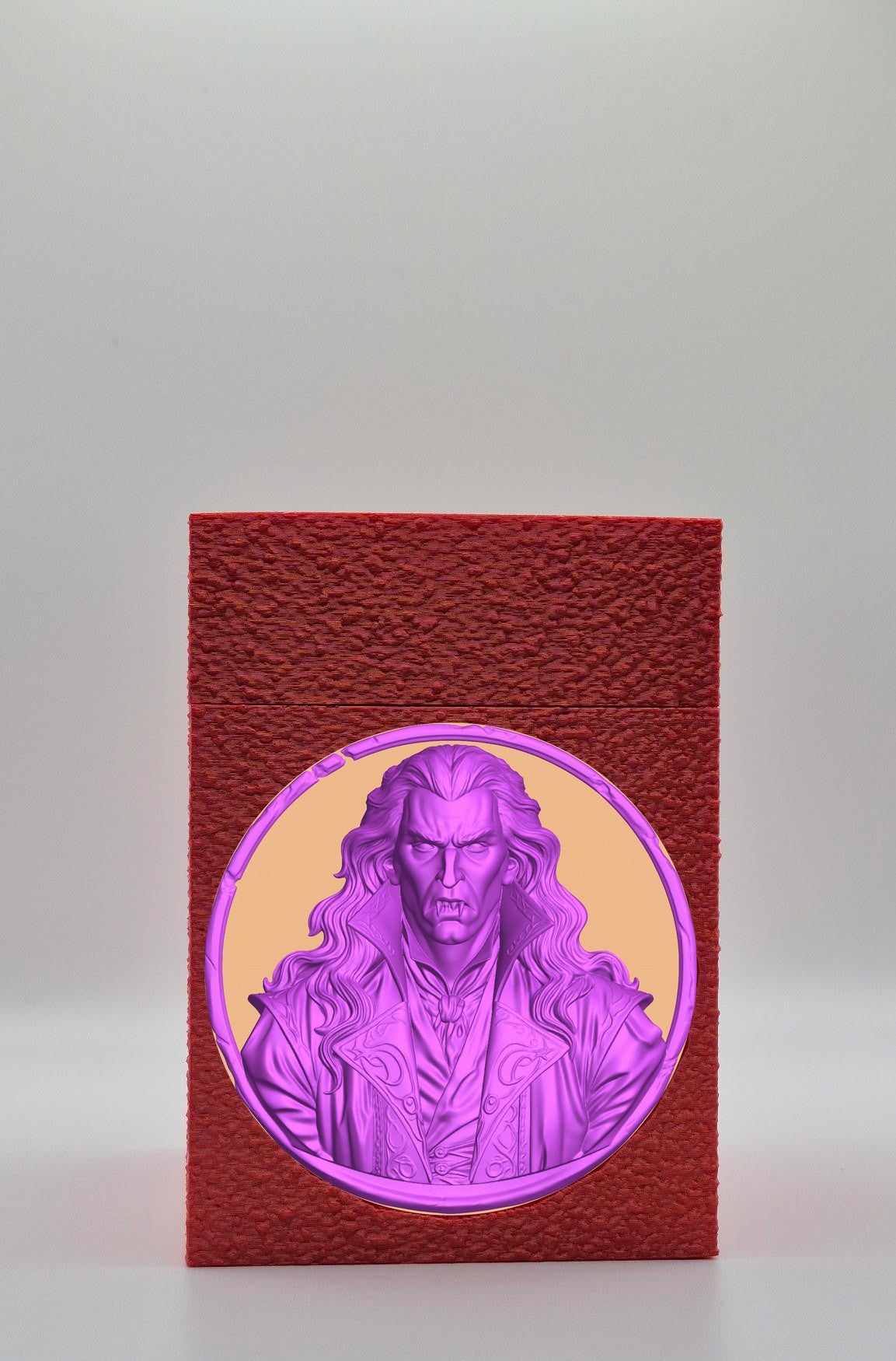 Gothic Vampire Card Box — Red
