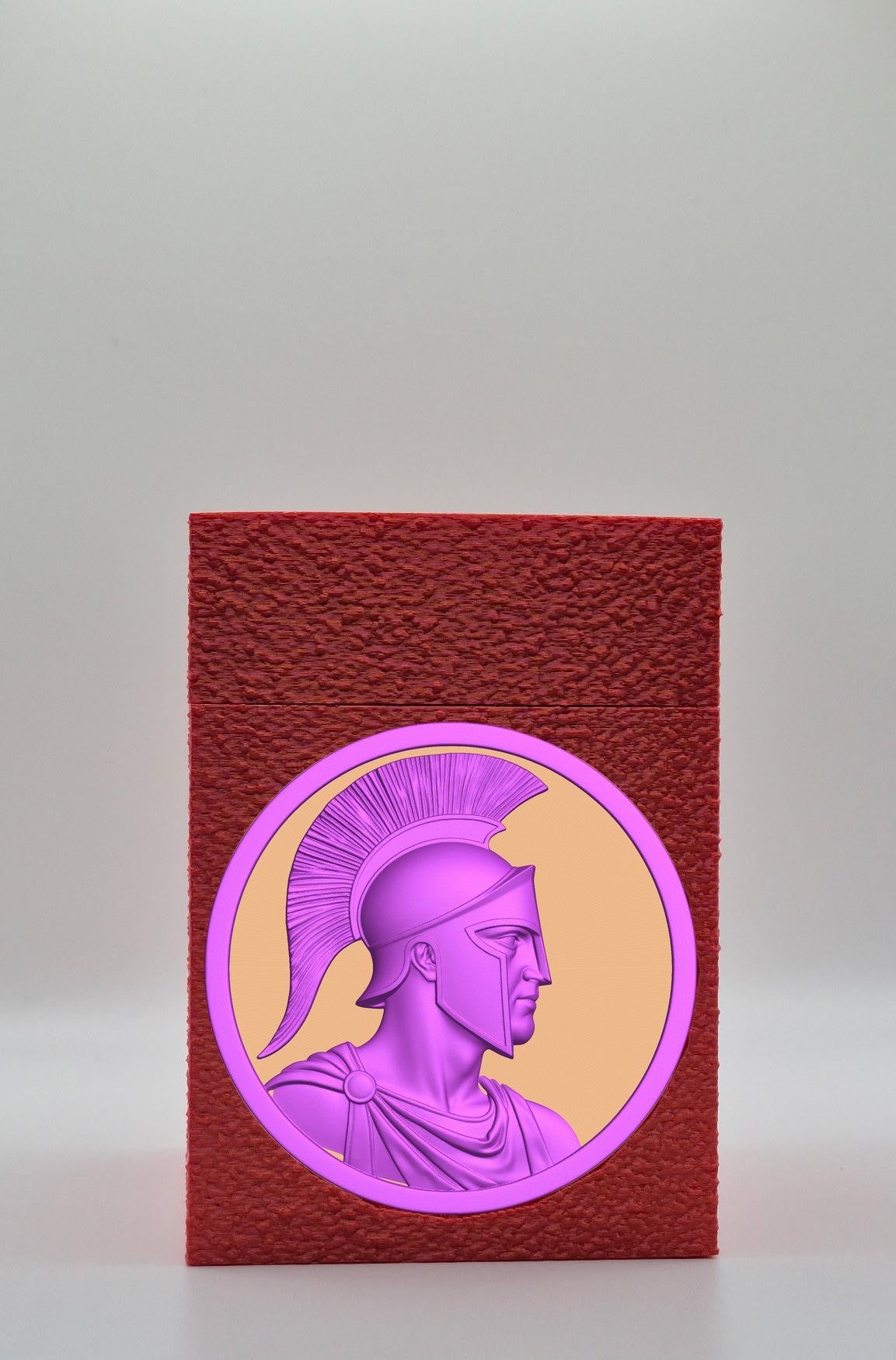 Spartan Card Box — Red