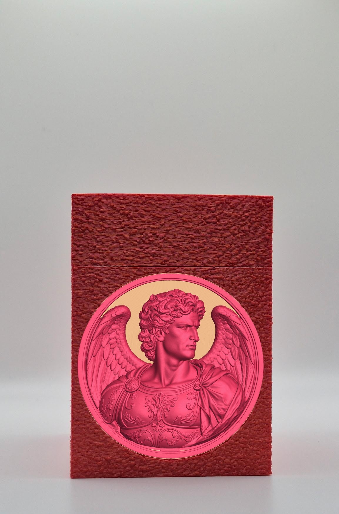 Angel Card Box — Red