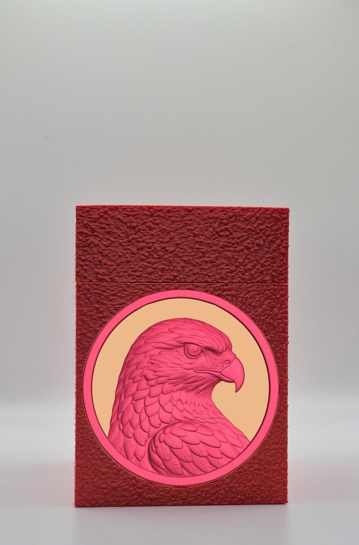 Eagle Card Box — Red