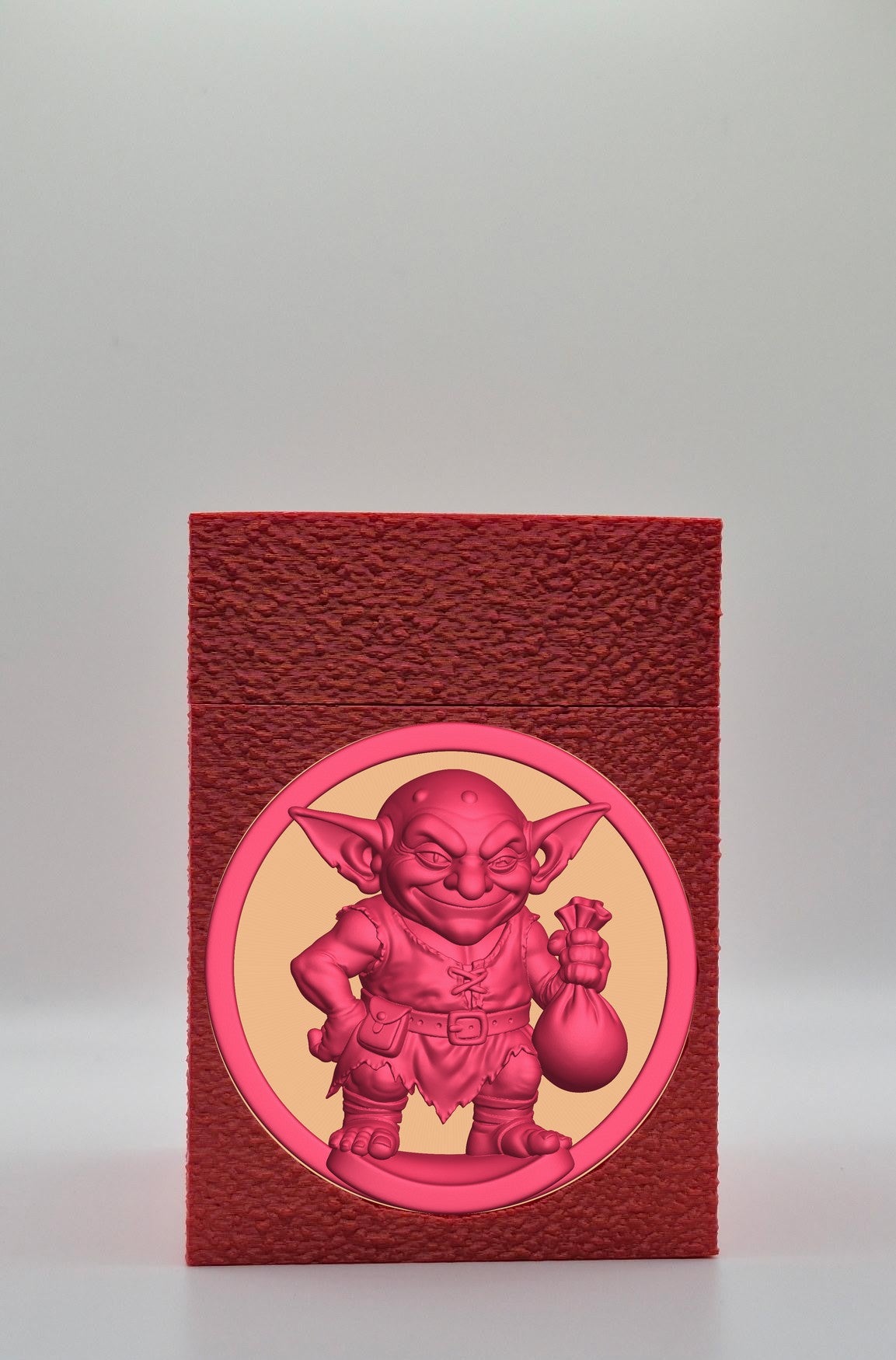 Greedy Goblin Card Box — Red