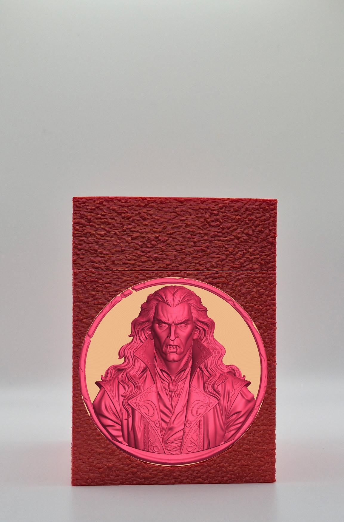 Gothic Vampire Card Box — Red