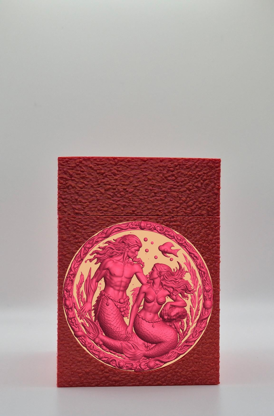 Merfolk Card Box — Red