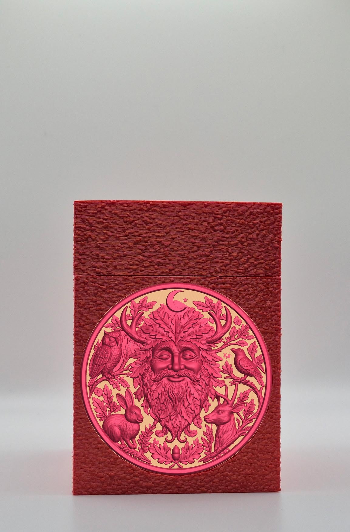 Tree Spirit Card Box — Red