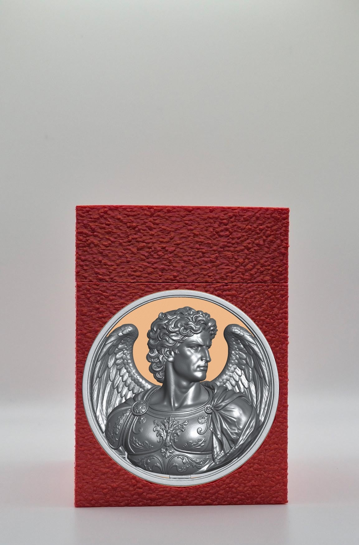 Angel Card Box — Red