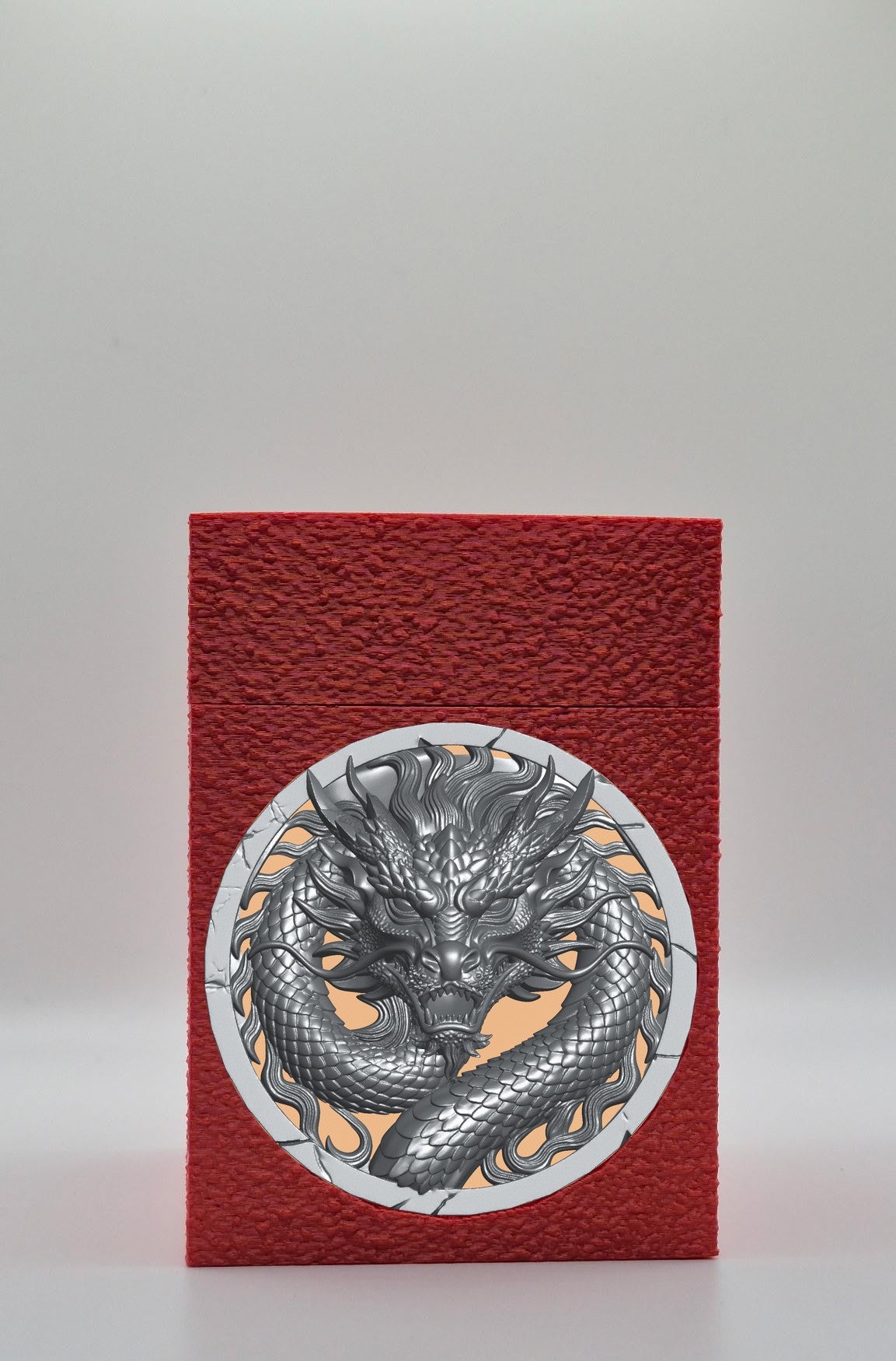 Dragon Card Box — Red