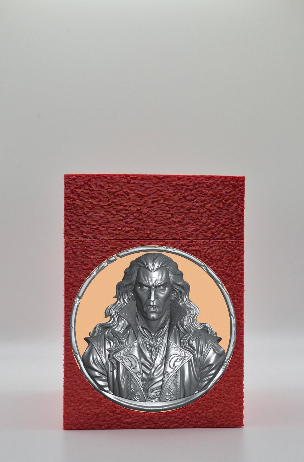 Gothic Vampire Card Box — Red
