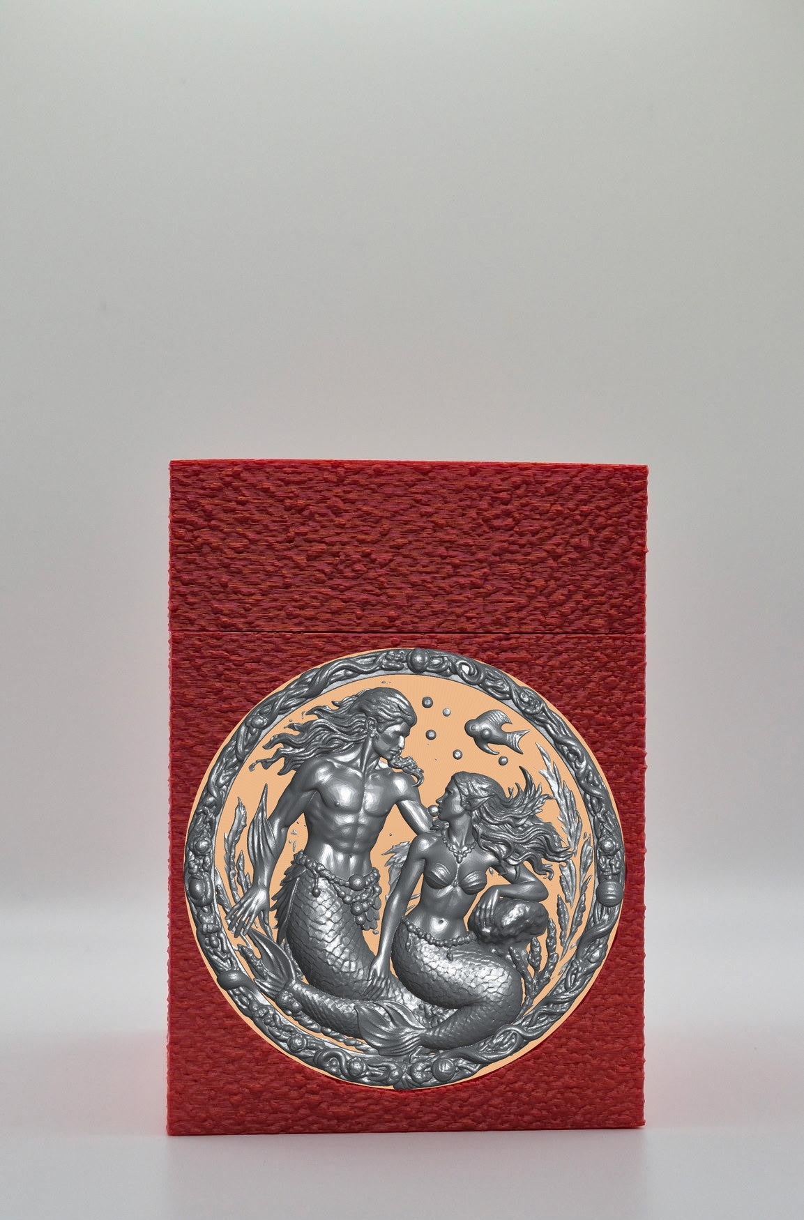 Merfolk Card Box — Red