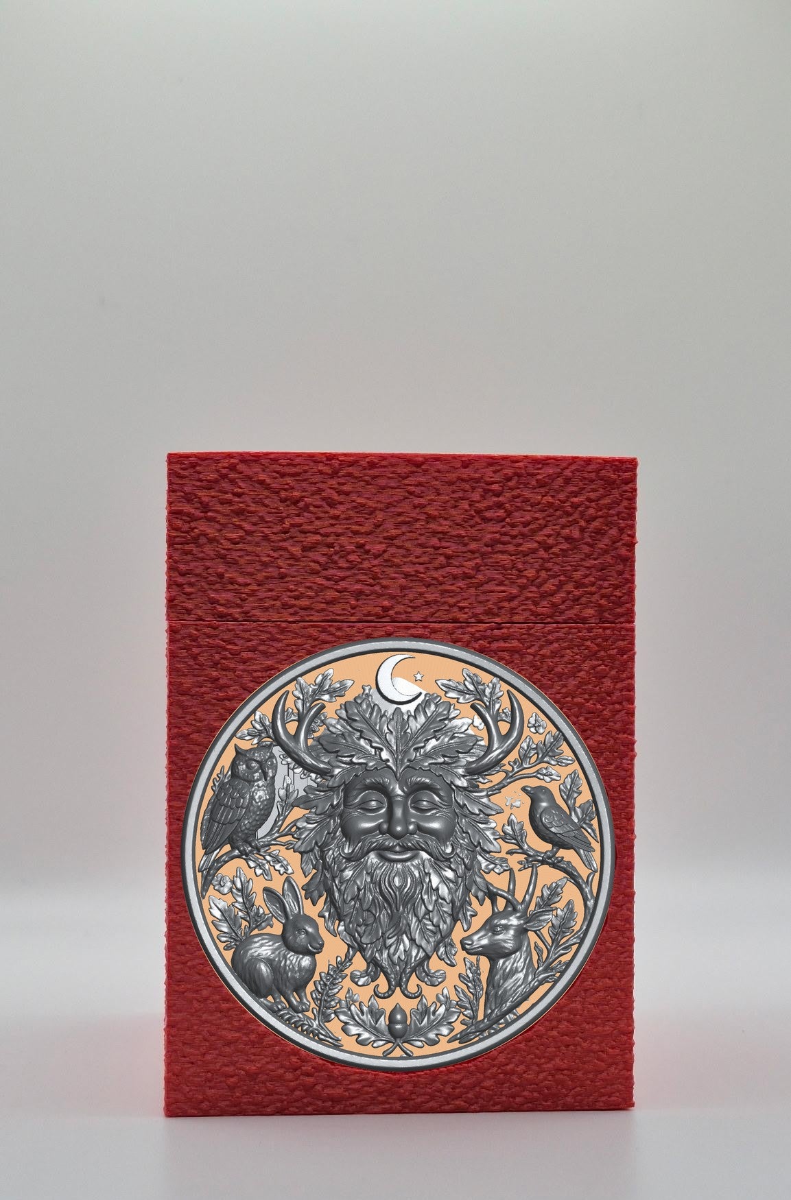 Tree Spirit Card Box — Red