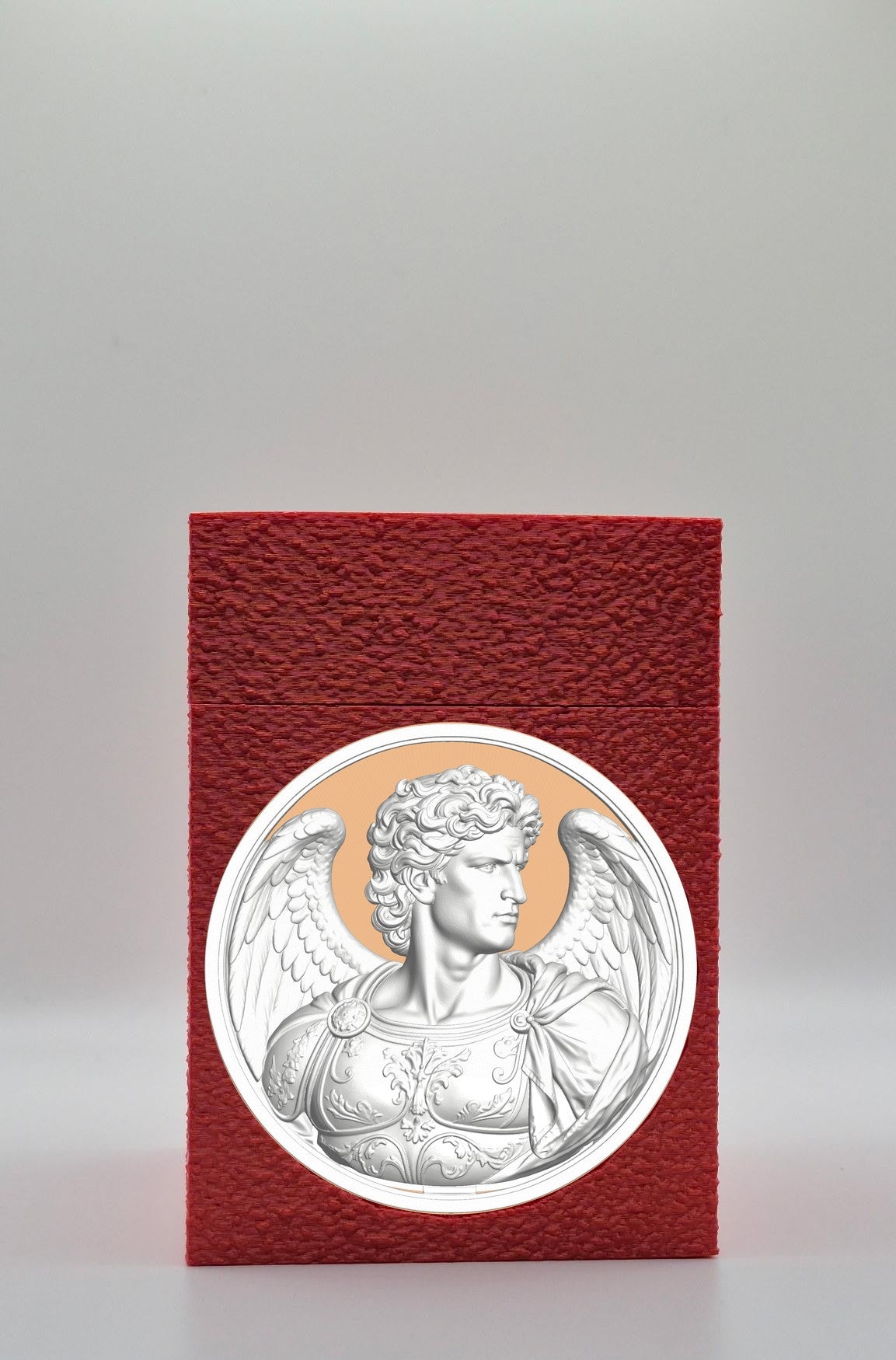 Angel Card Box — Red