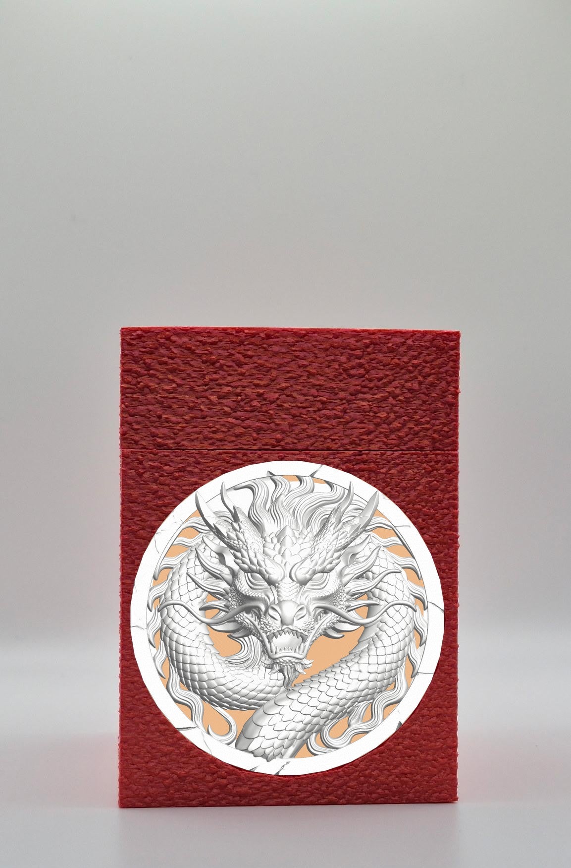 Dragon Card Box — Red