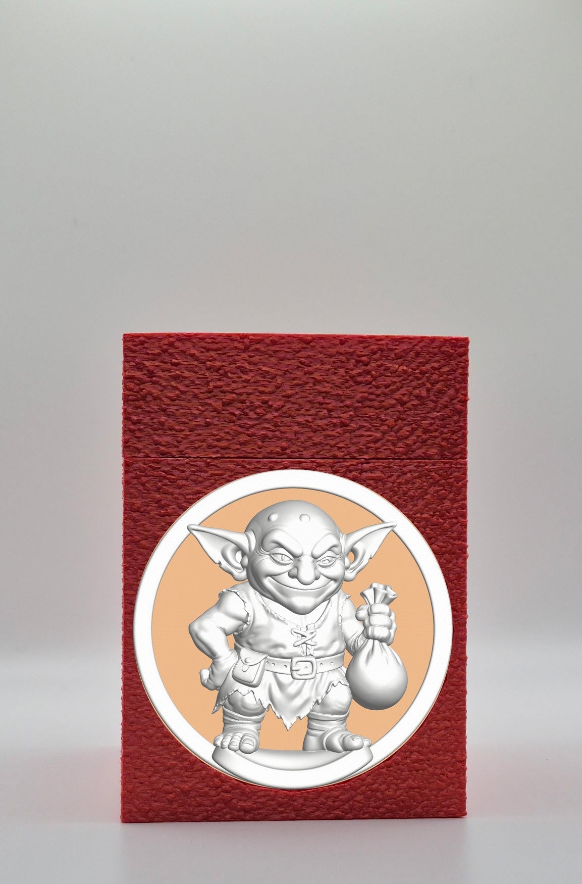 Greedy Goblin Card Box — Red