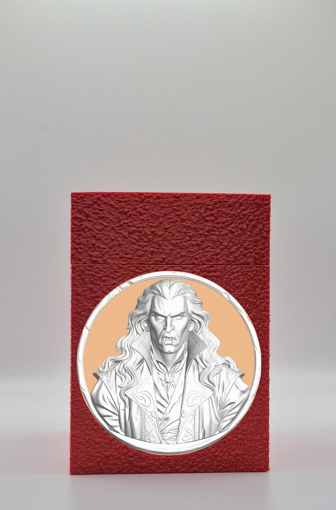 Gothic Vampire Card Box — Red