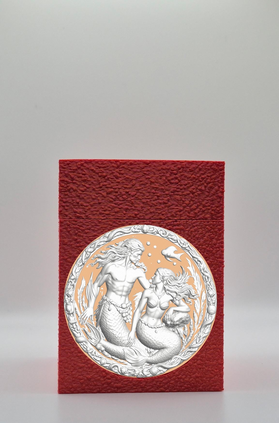 Merfolk Card Box — Red