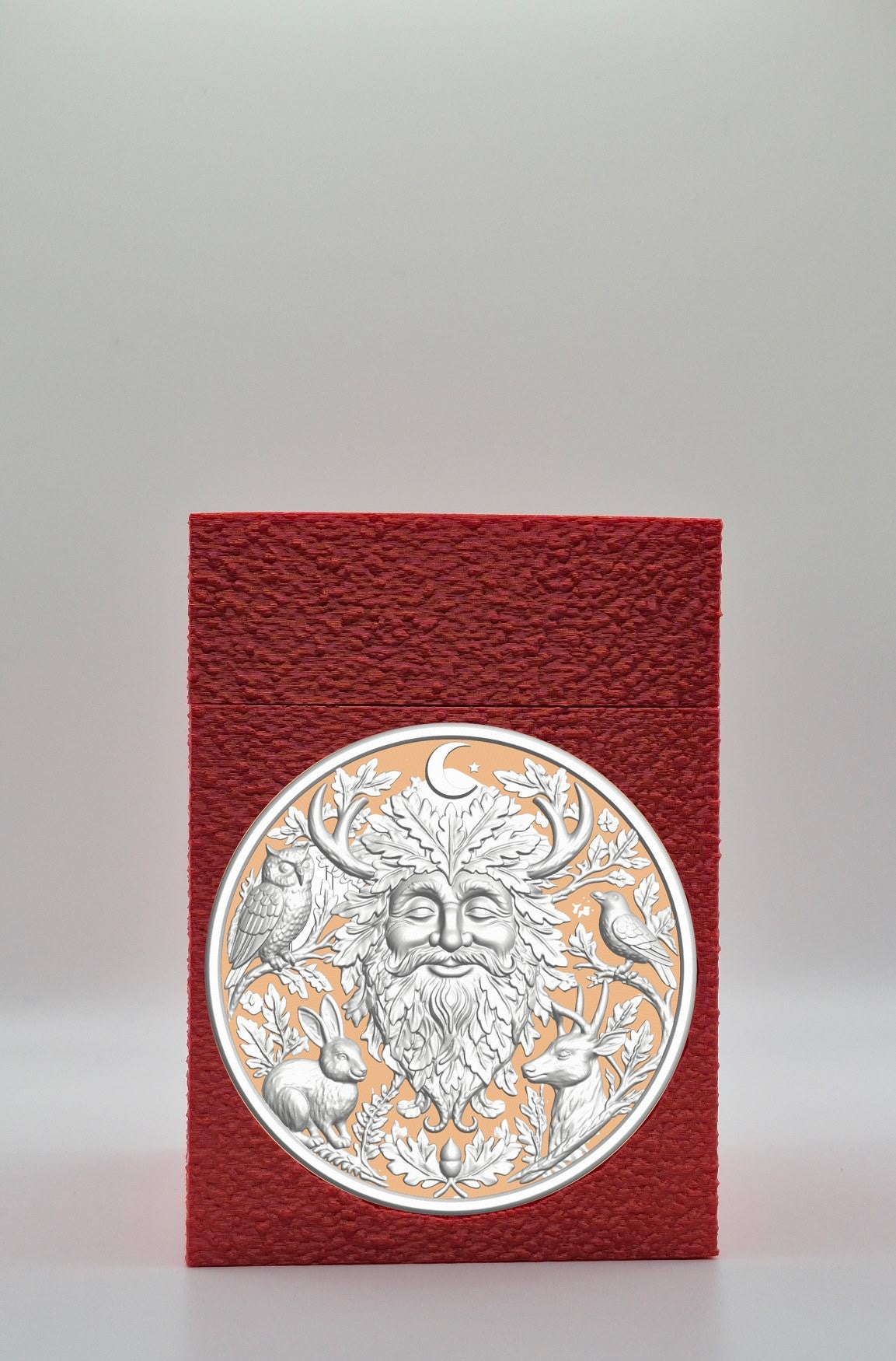 Tree Spirit Card Box — Red