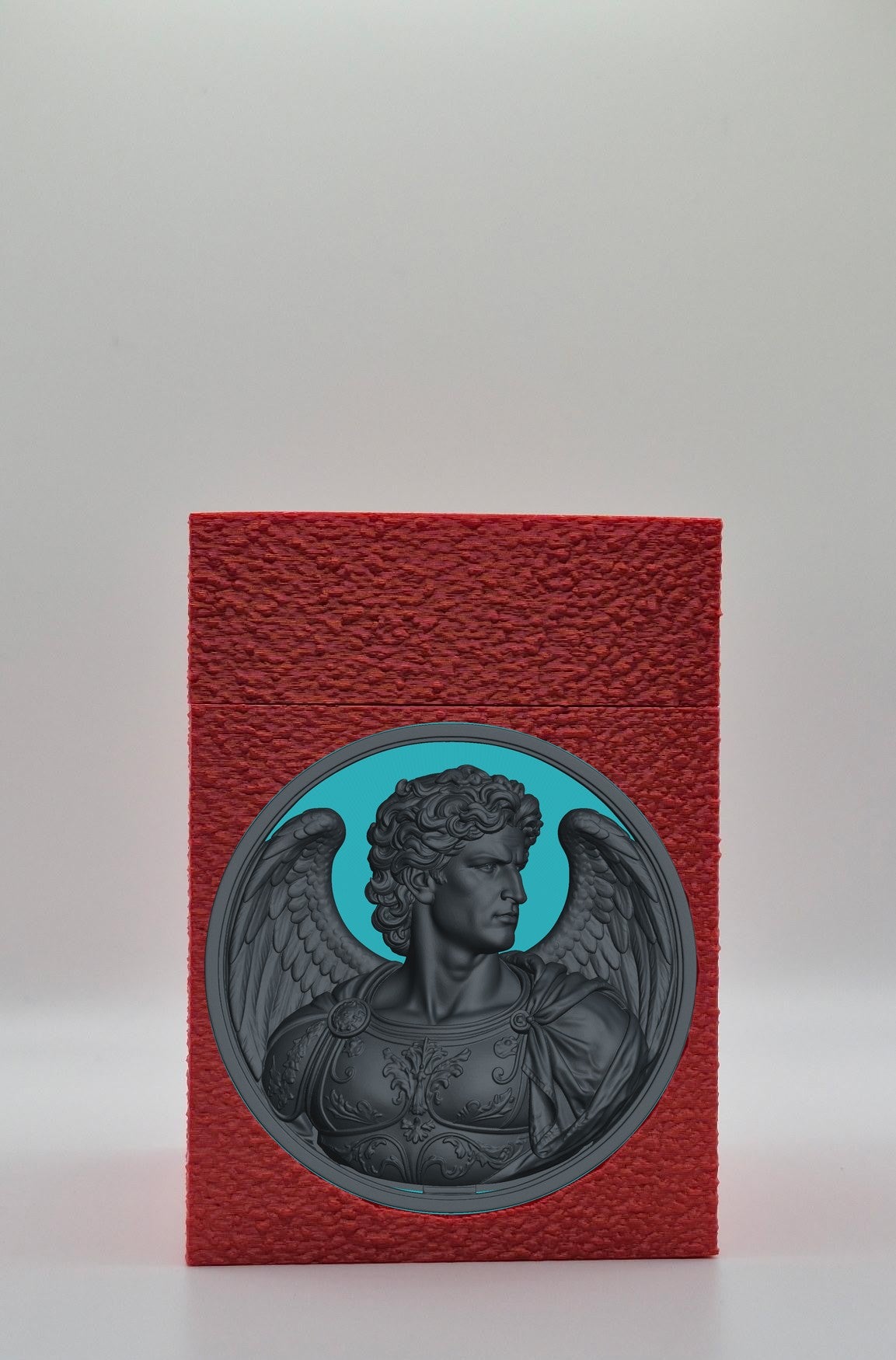 Angel Card Box — Red