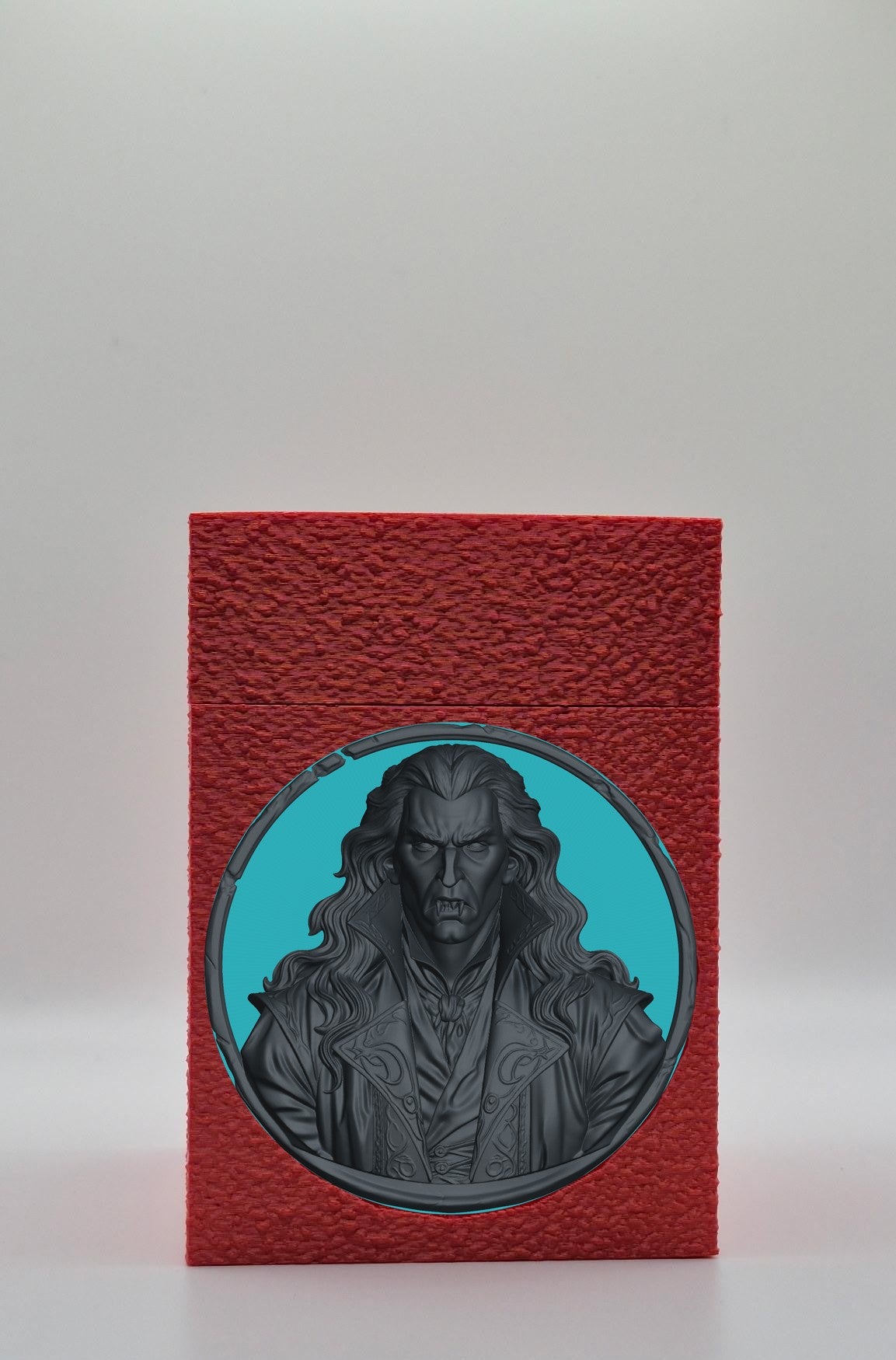 Gothic Vampire Card Box — Red