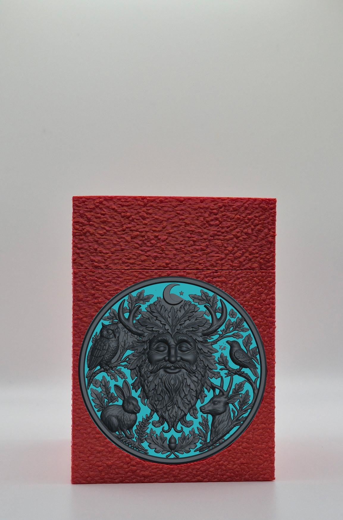 Tree Spirit Card Box — Red