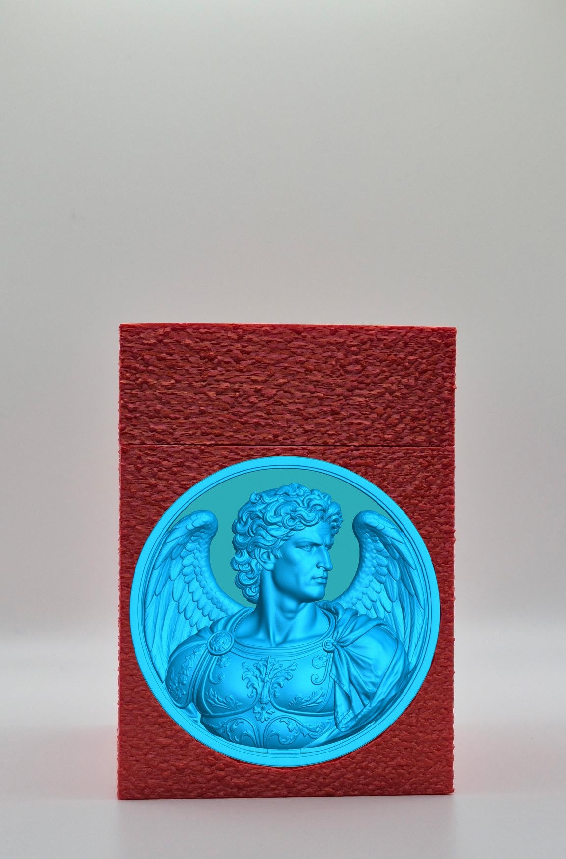 Angel Card Box — Red