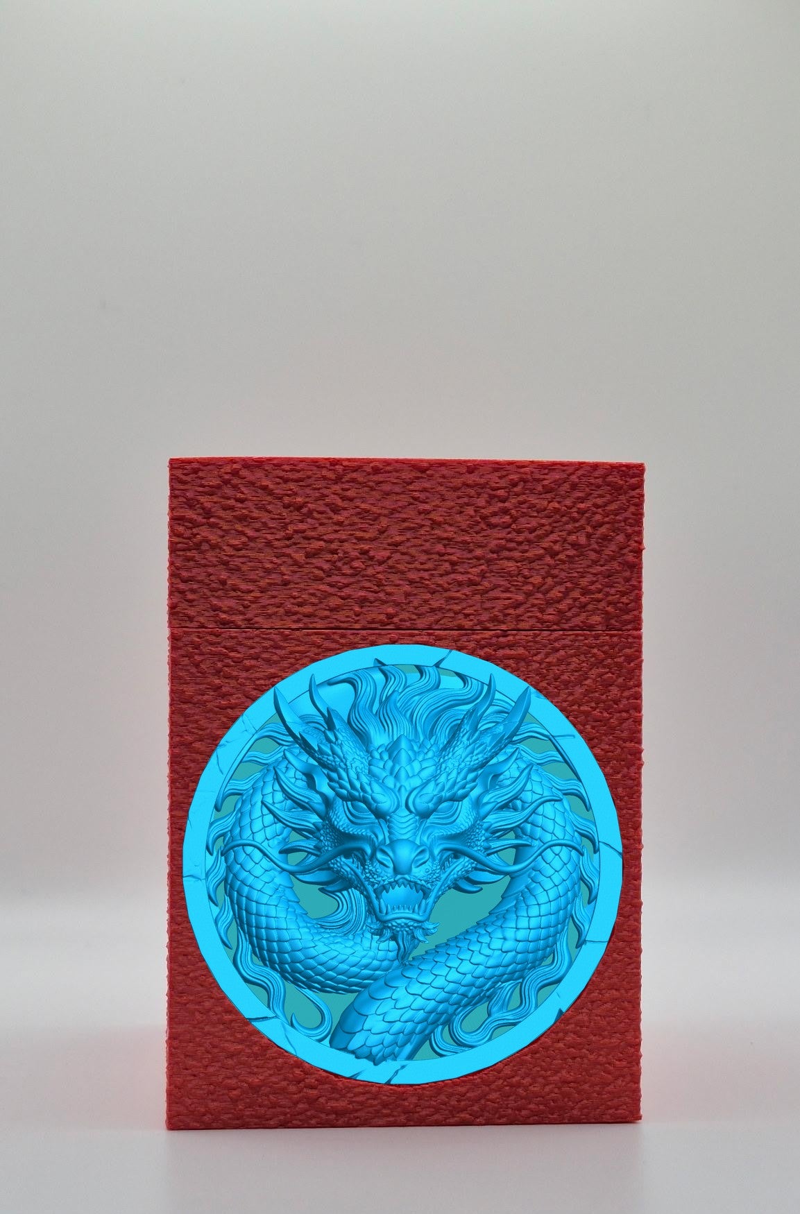 Dragon Card Box — Red
