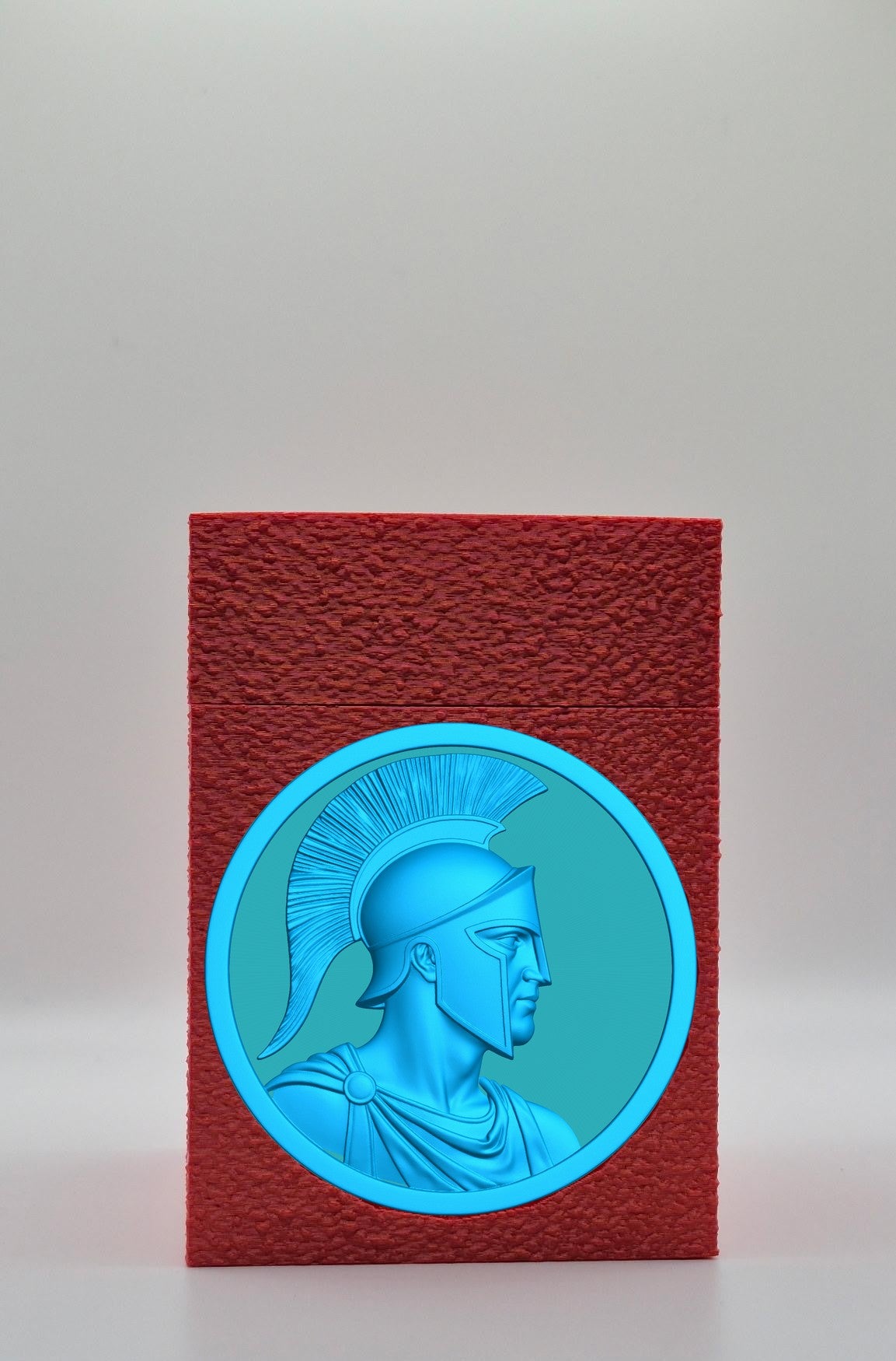 Spartan Card Box — Red
