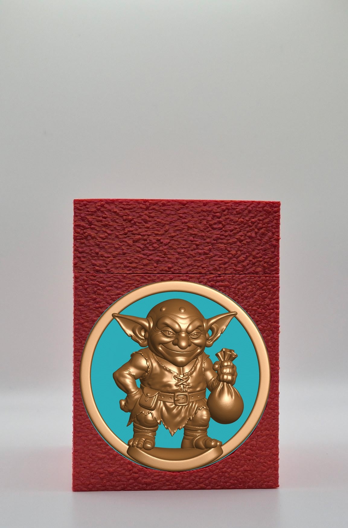 Greedy Goblin Card Box — Red