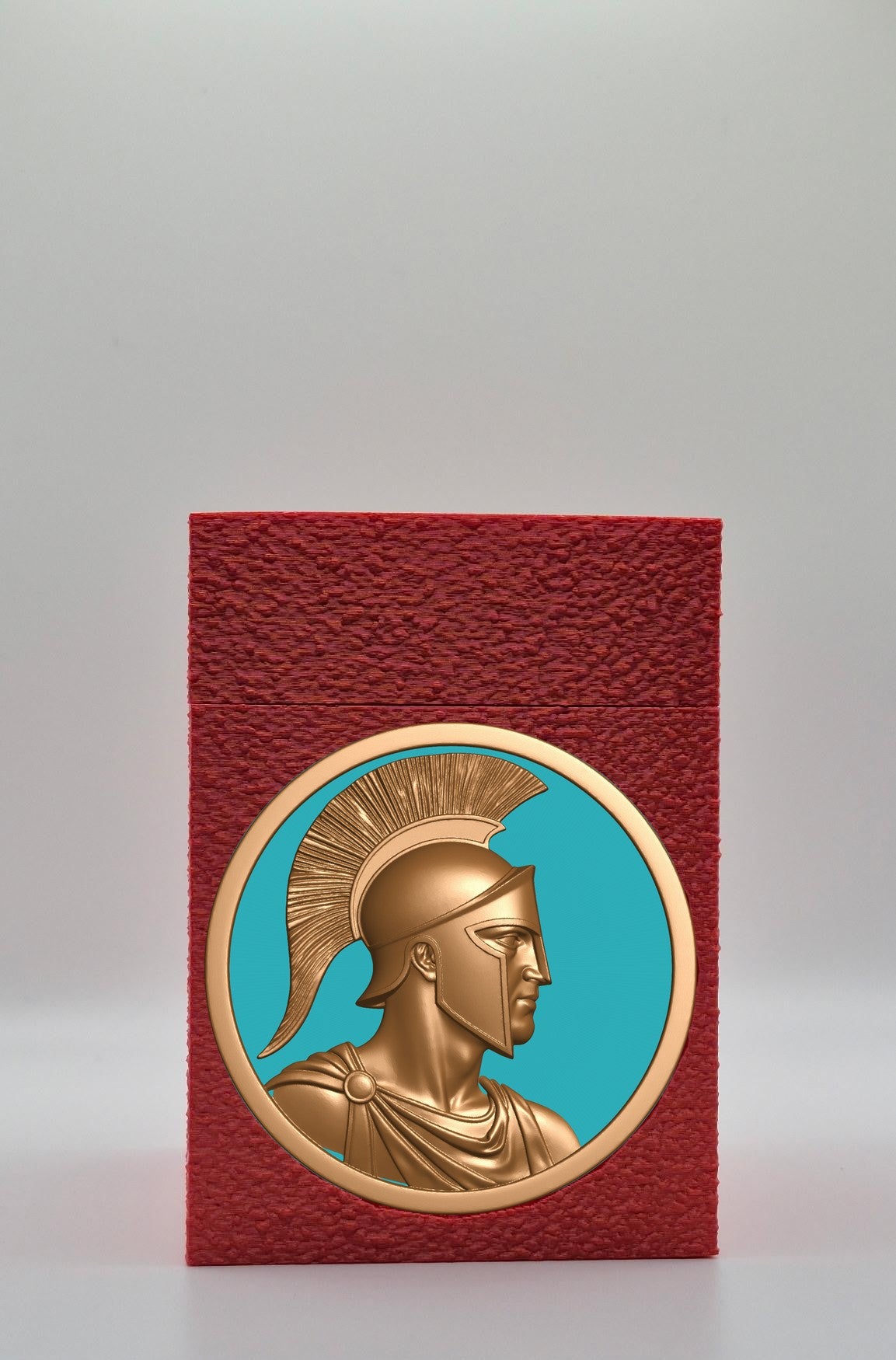 Spartan Card Box — Red