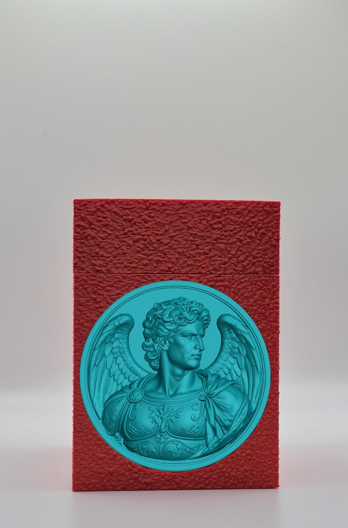 Angel Card Box — Red