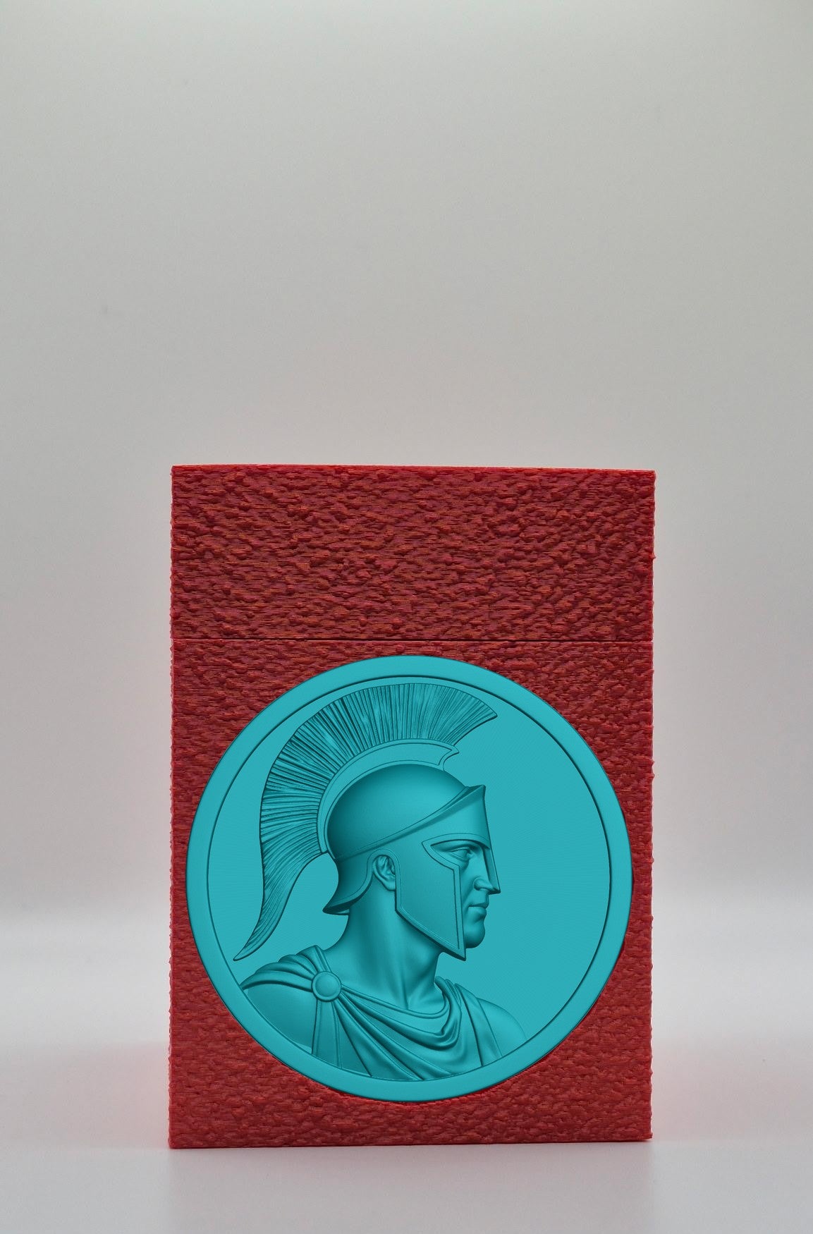 Spartan Card Box — Red