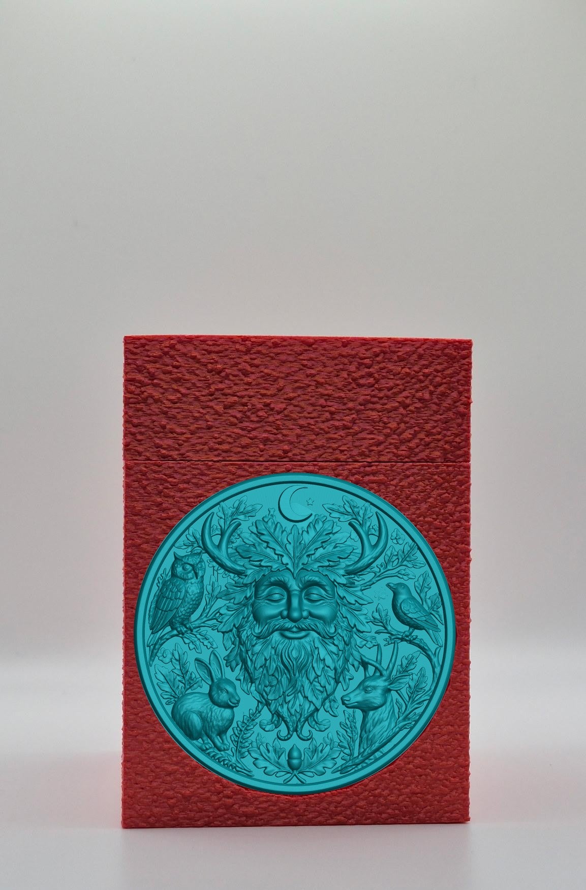Tree Spirit Card Box — Red
