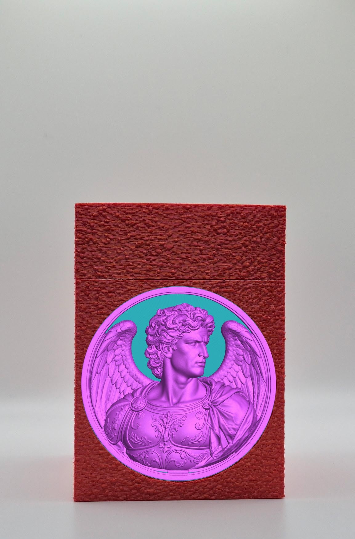 Angel Card Box — Red