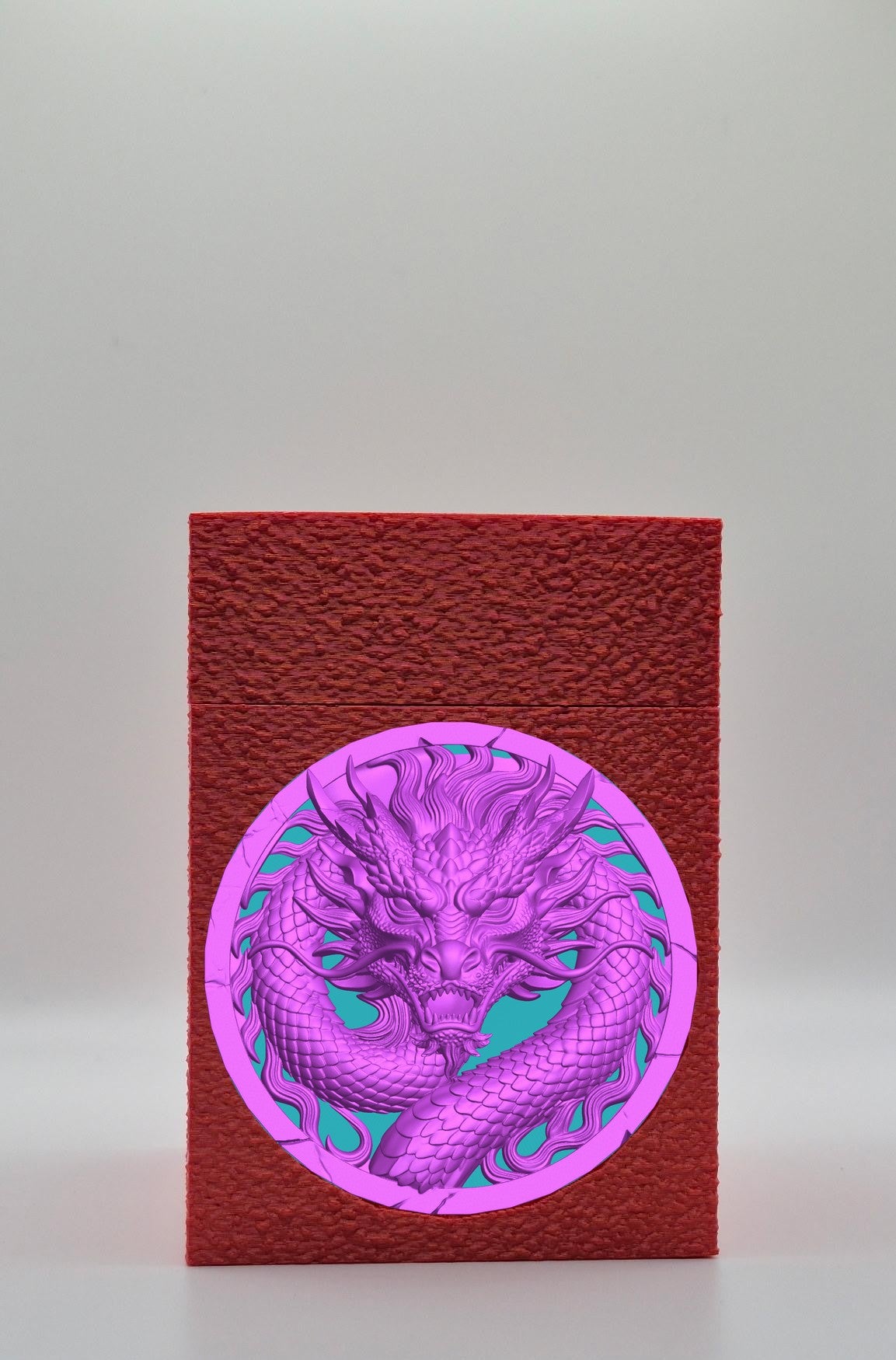 Dragon Card Box — Red
