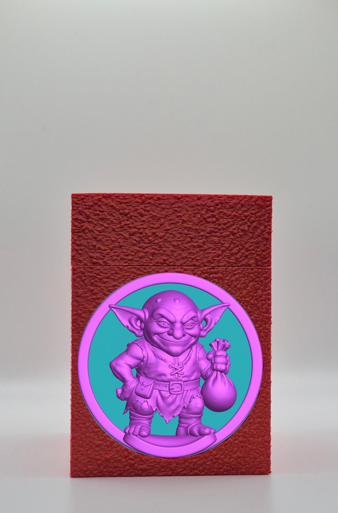 Greedy Goblin Card Box — Red