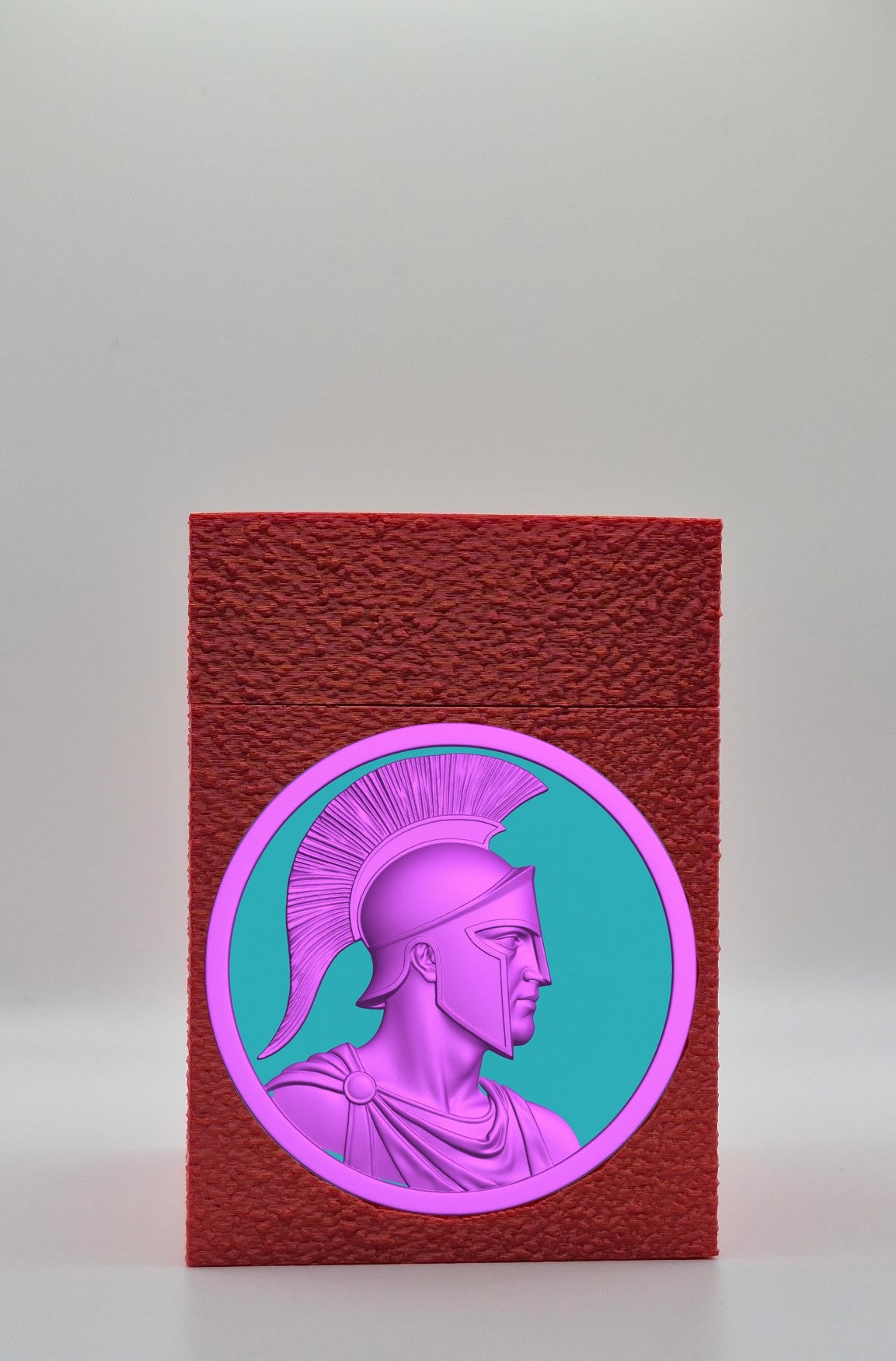 Spartan Card Box — Red