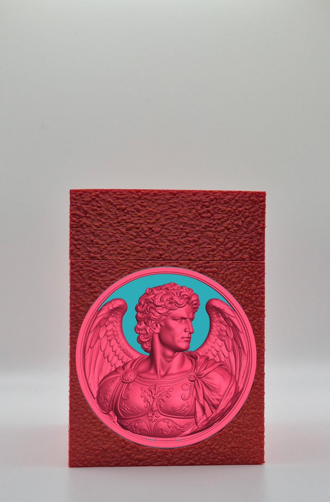 Angel Card Box — Red