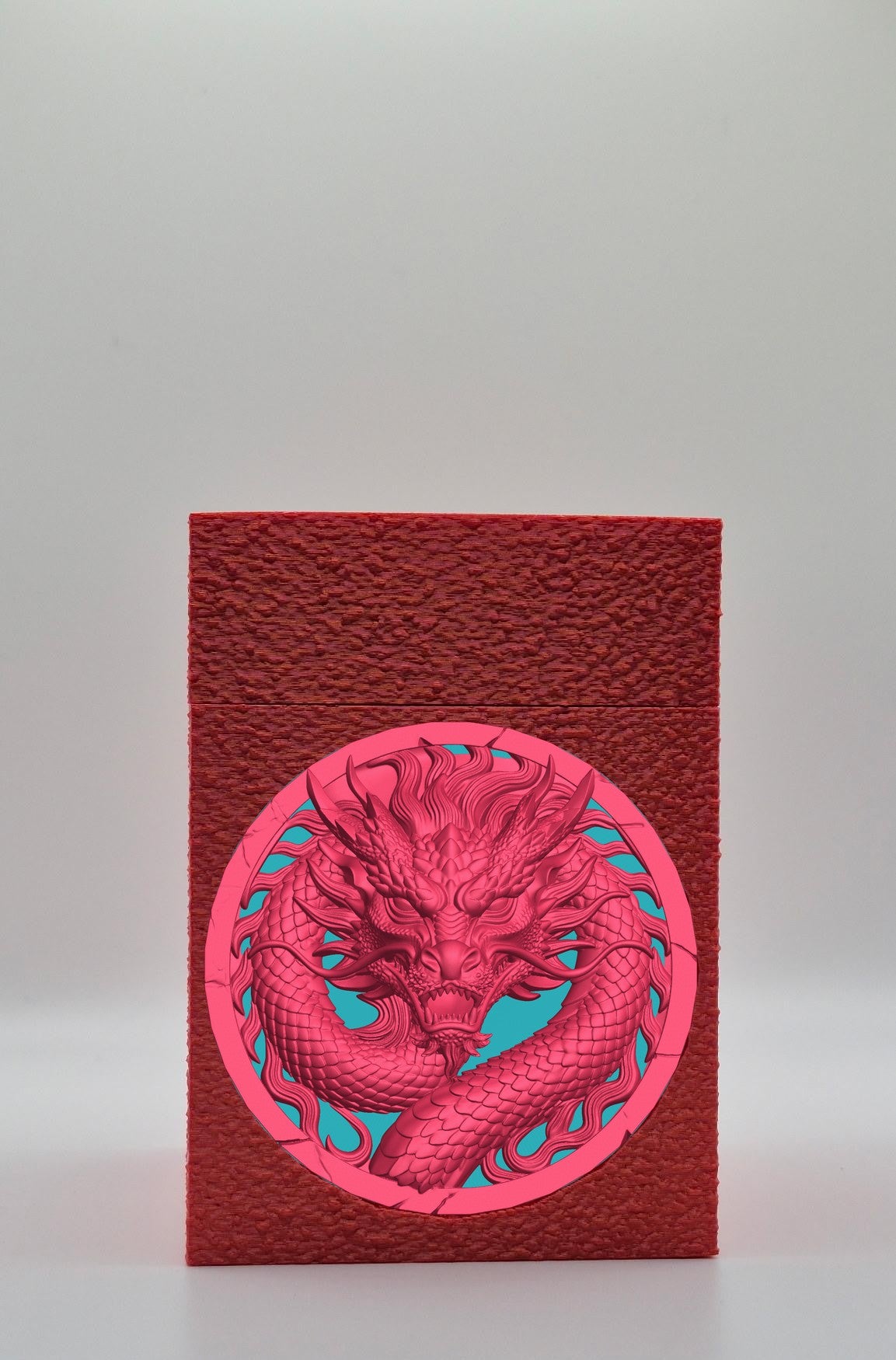 Dragon Card Box — Red