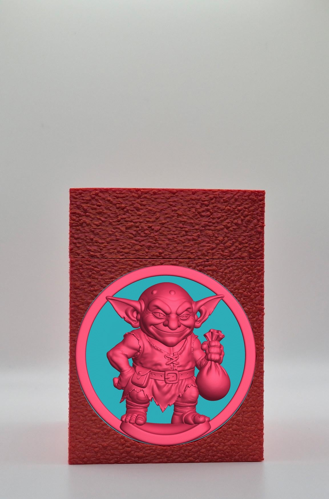 Greedy Goblin Card Box — Red