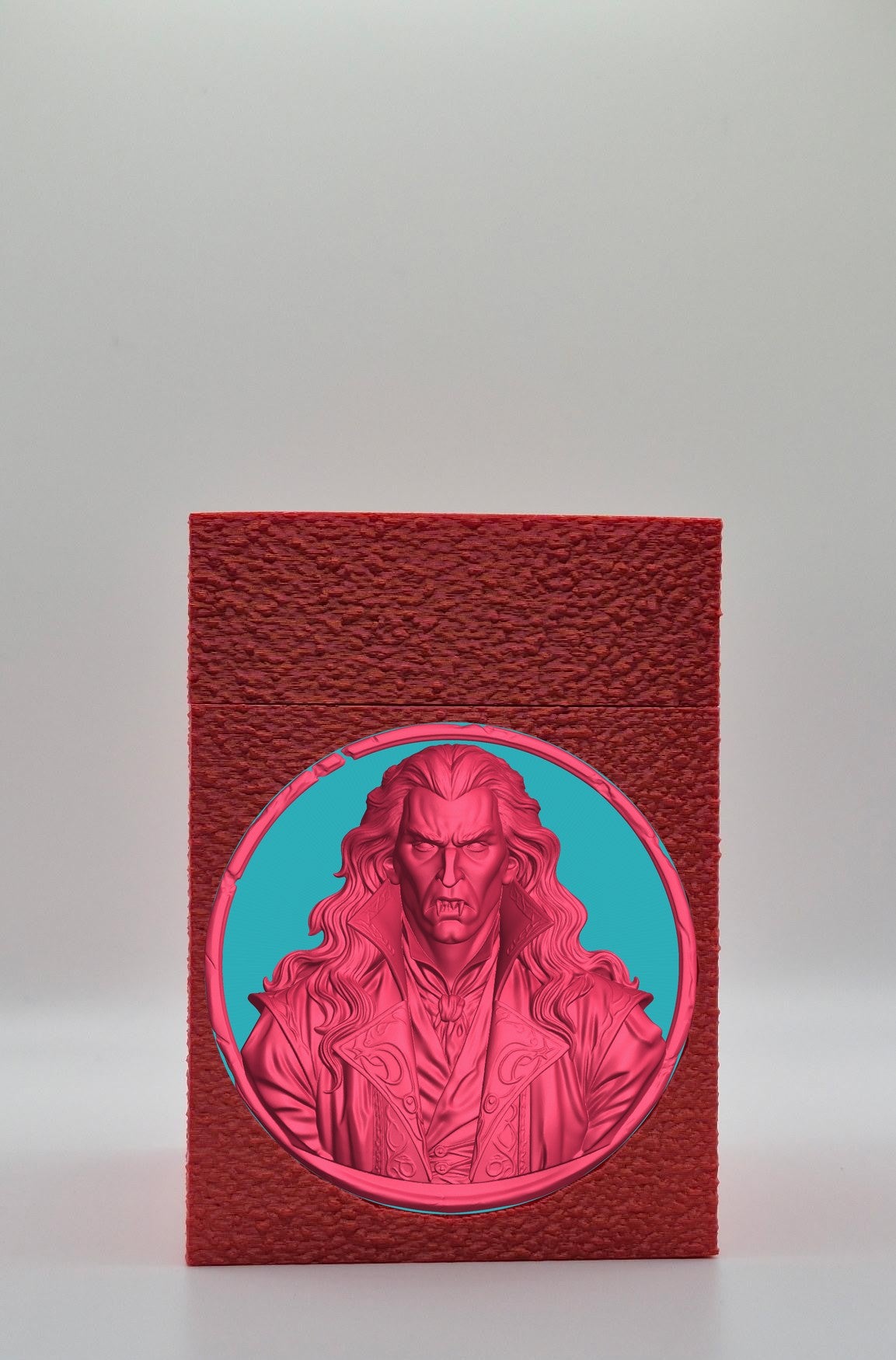 Gothic Vampire Card Box — Red