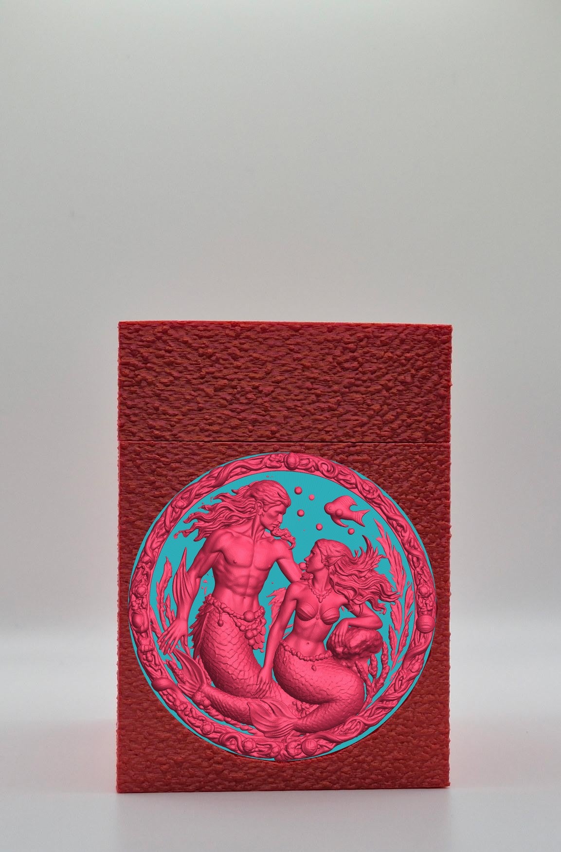 Merfolk Card Box — Red