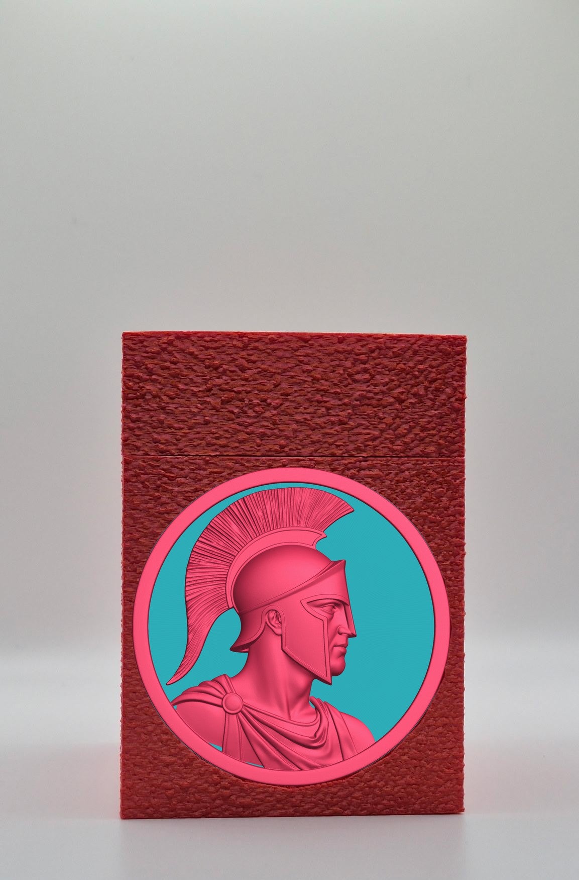 Spartan Card Box — Red