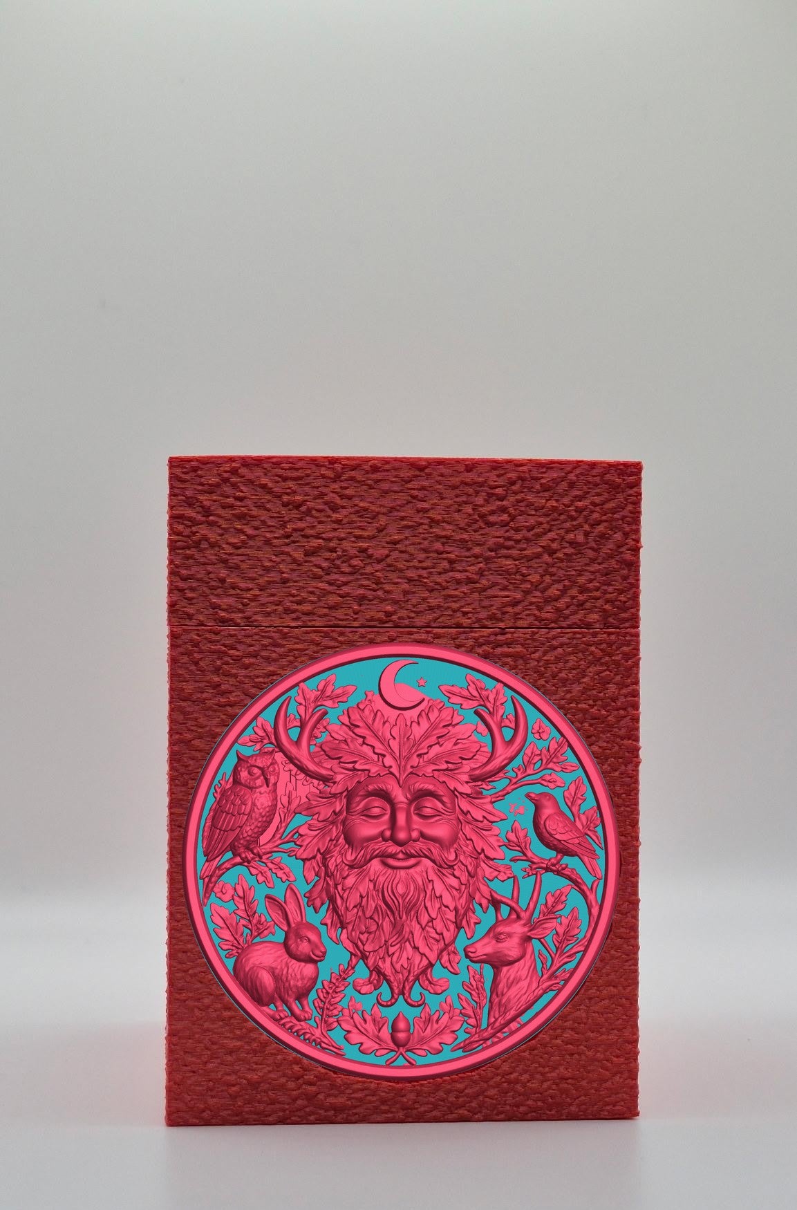 Tree Spirit Card Box — Red