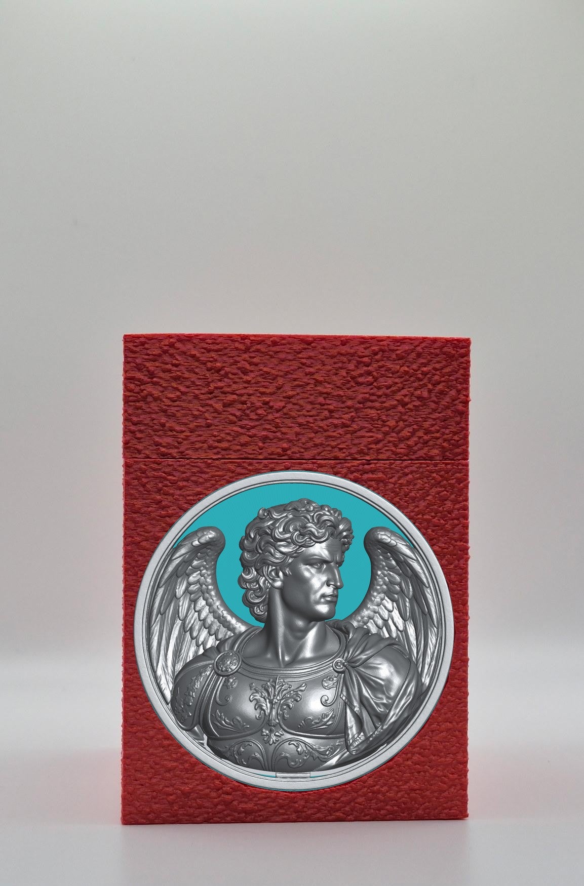 Angel Card Box — Red