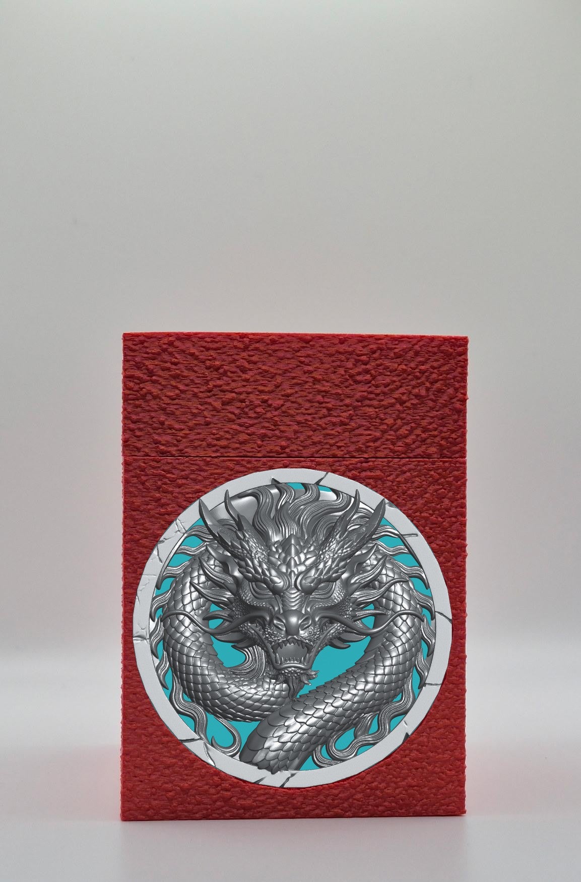 Dragon Card Box — Red