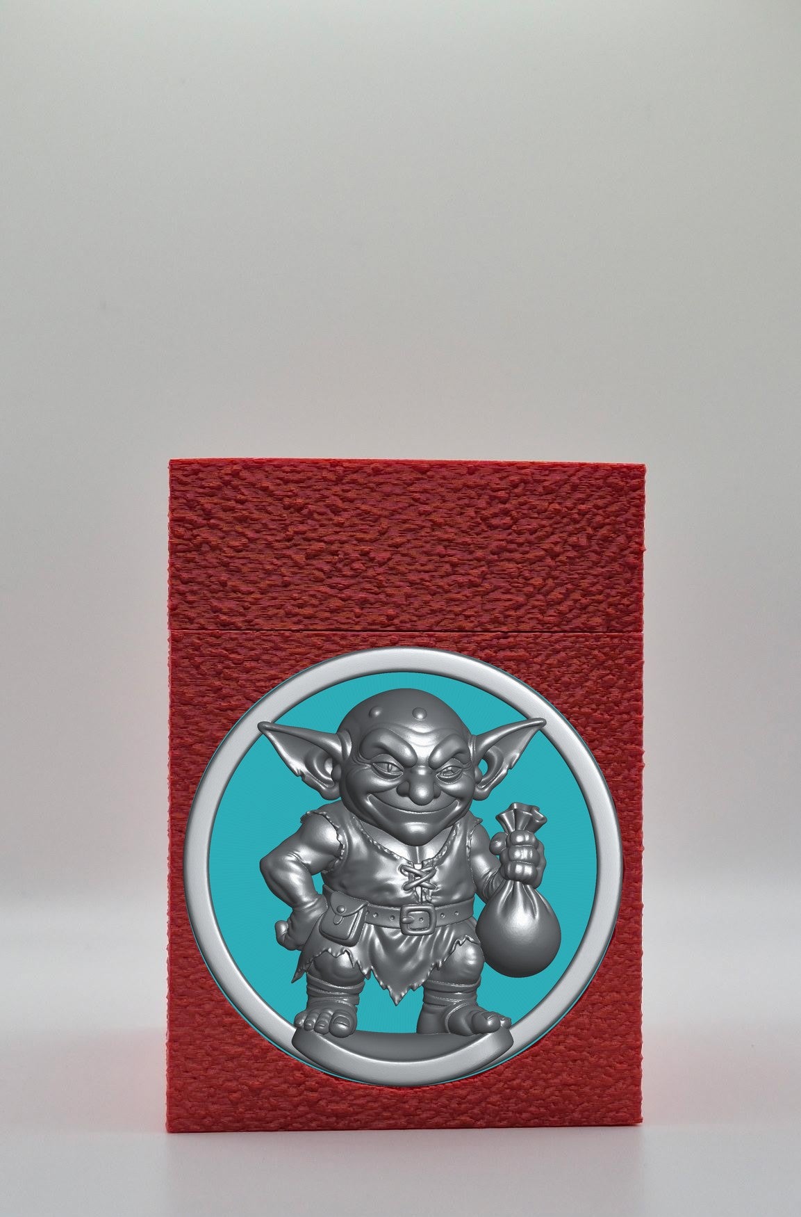 Greedy Goblin Card Box — Red