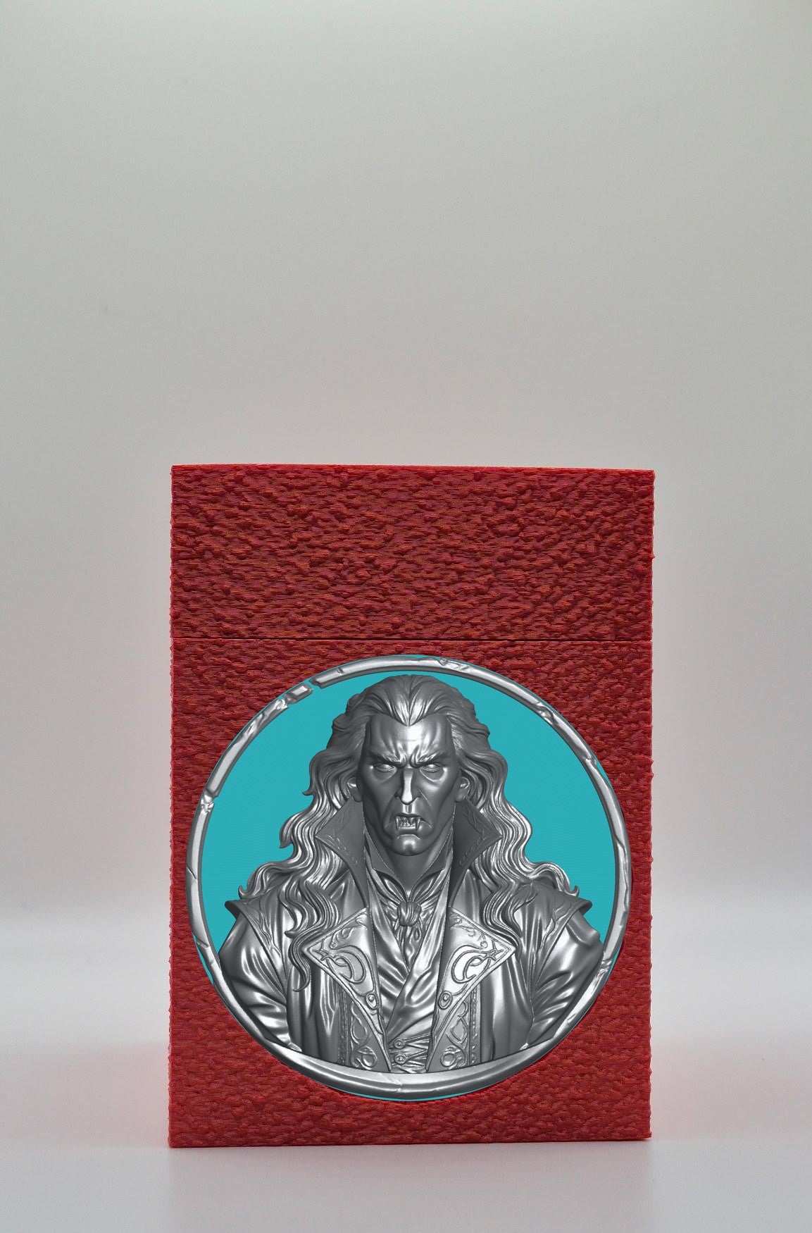 Gothic Vampire Card Box — Red