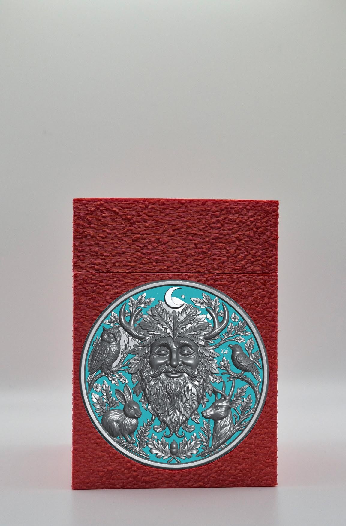 Tree Spirit Card Box — Red