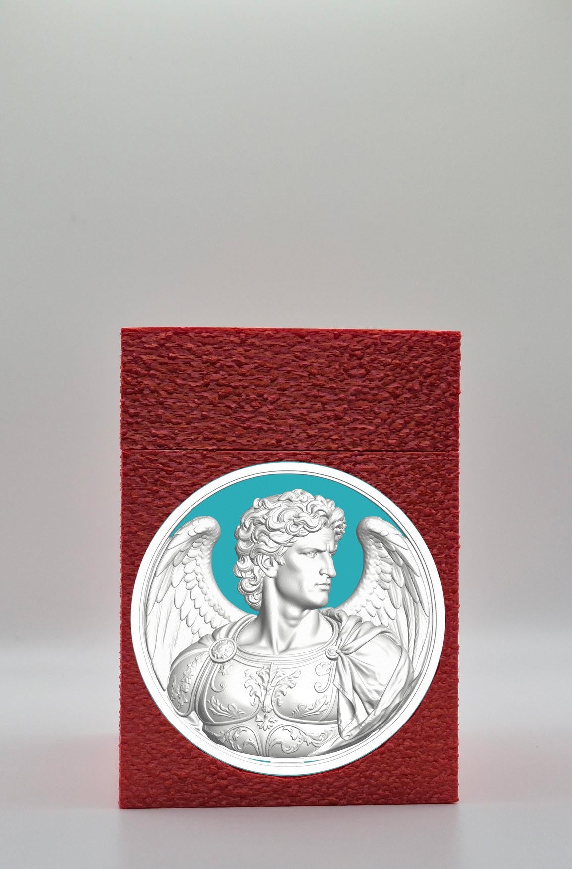 Angel Card Box — Red