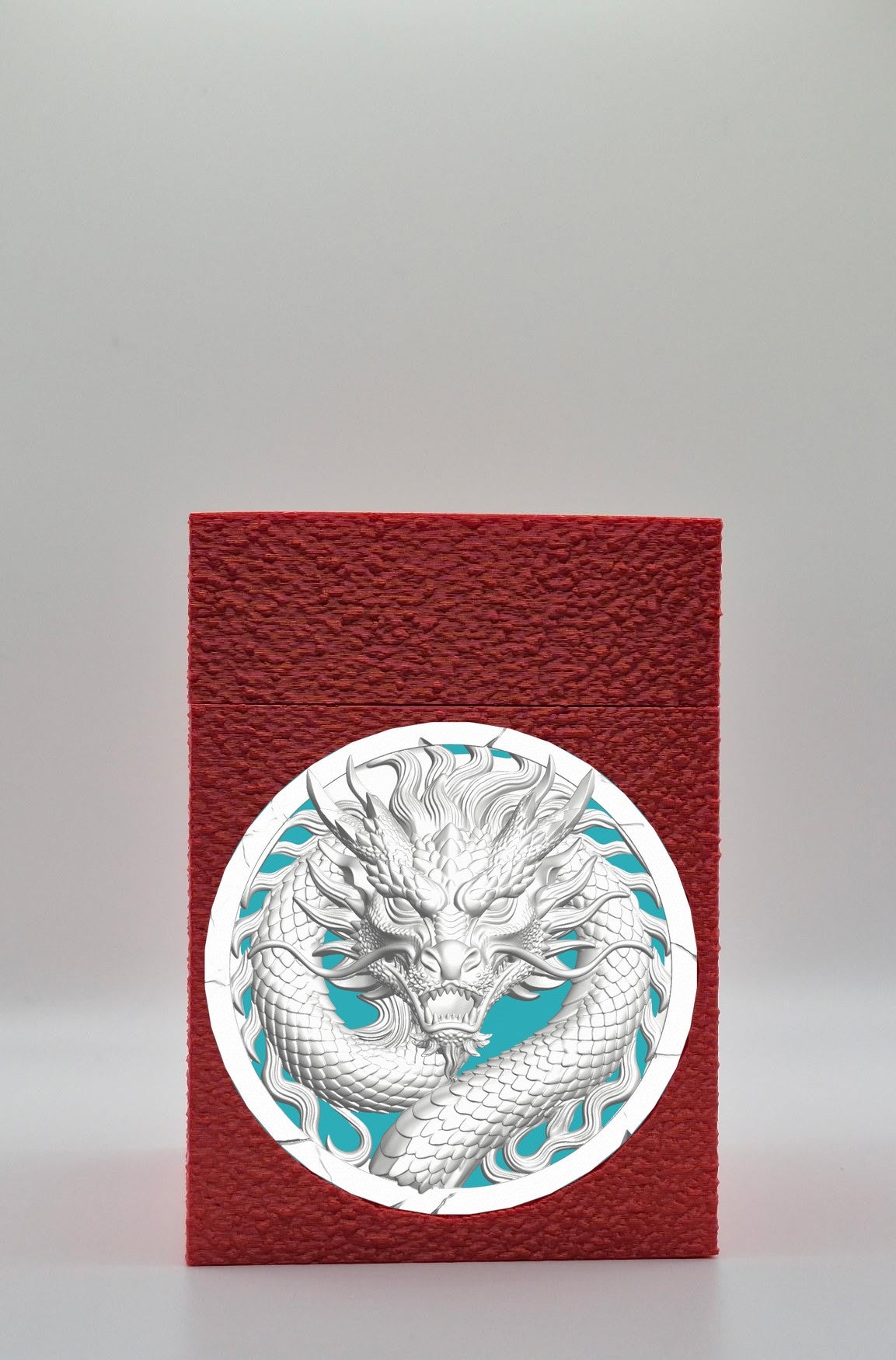 Dragon Card Box — Red