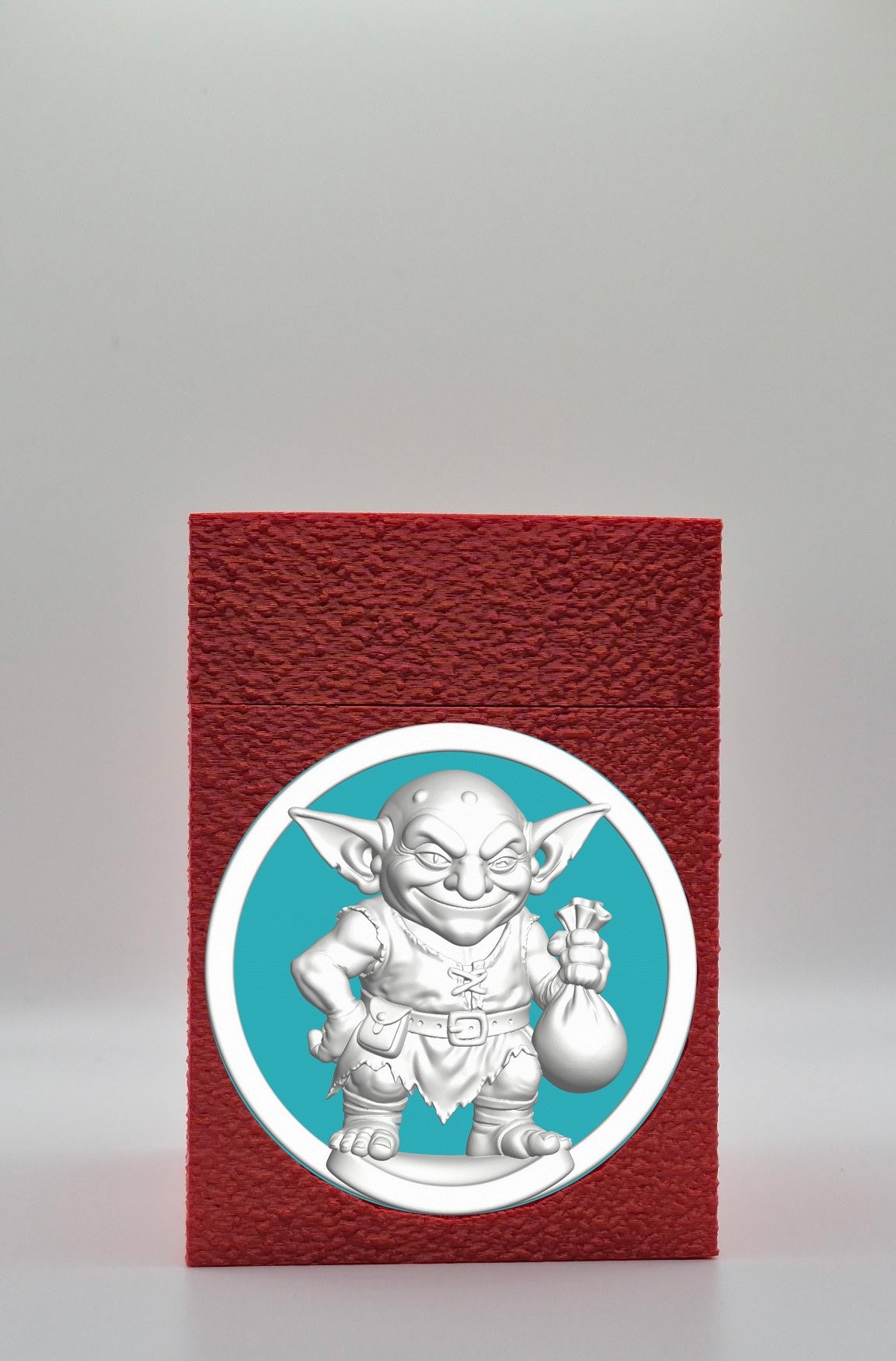 Greedy Goblin Card Box — Red