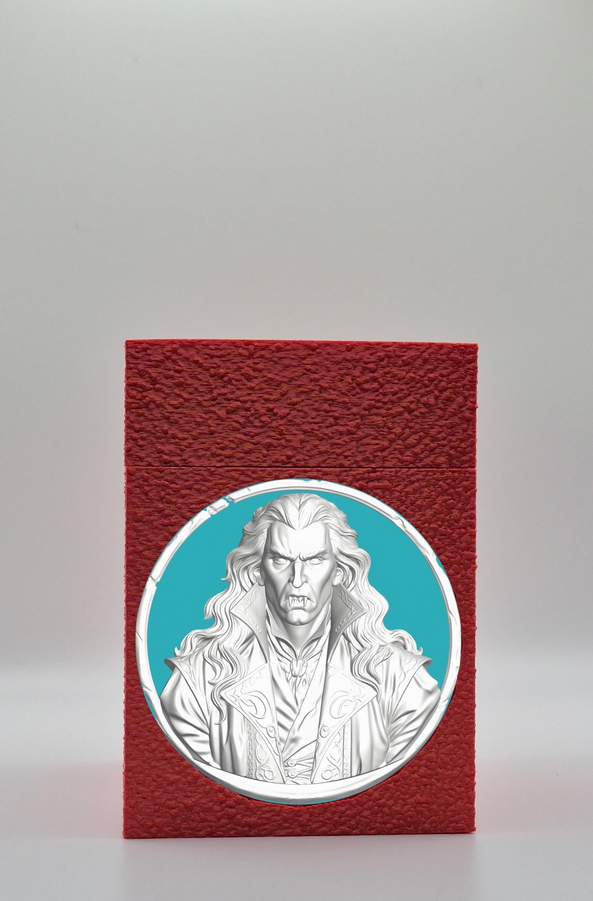 Gothic Vampire Card Box — Red